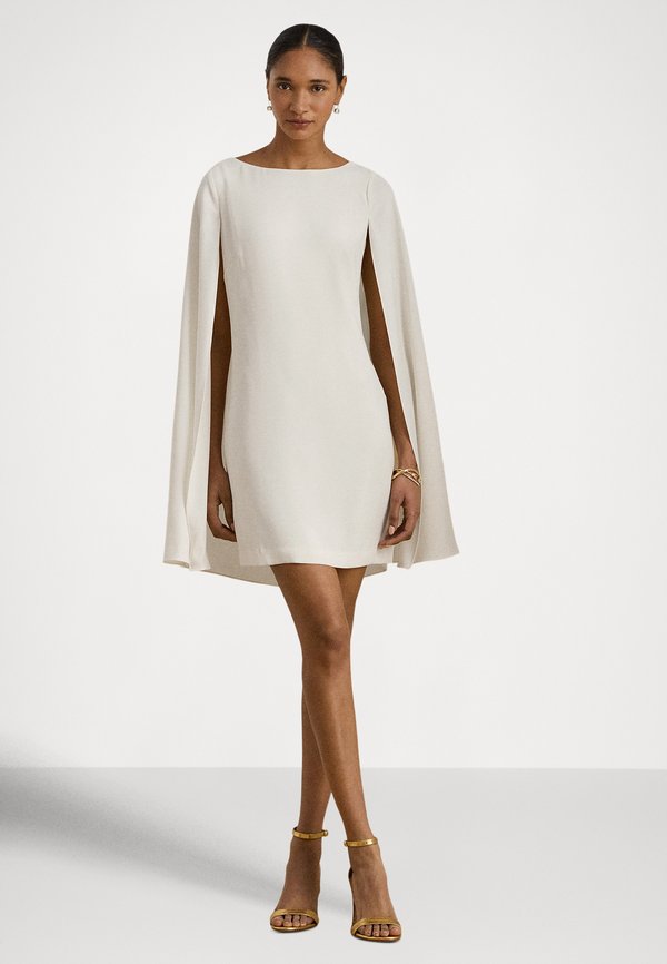 Lauren Ralph Lauren CAPE GEORGETTE COCKTAIL DRESS