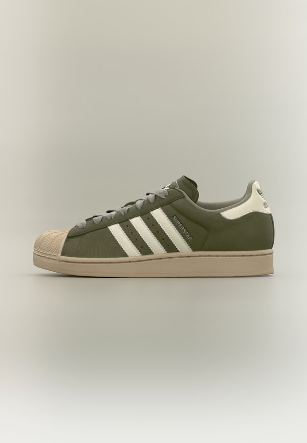adidas Originals SUPERSTAR II UNISEX - Trainers - olive strata/off white/stone khaki