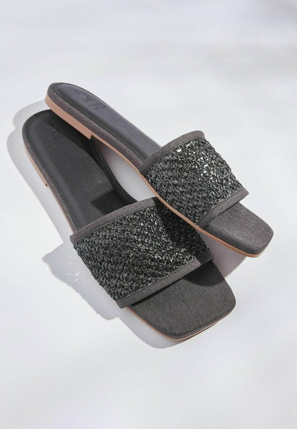 Next FOREVER COMFORT LINEN MULES