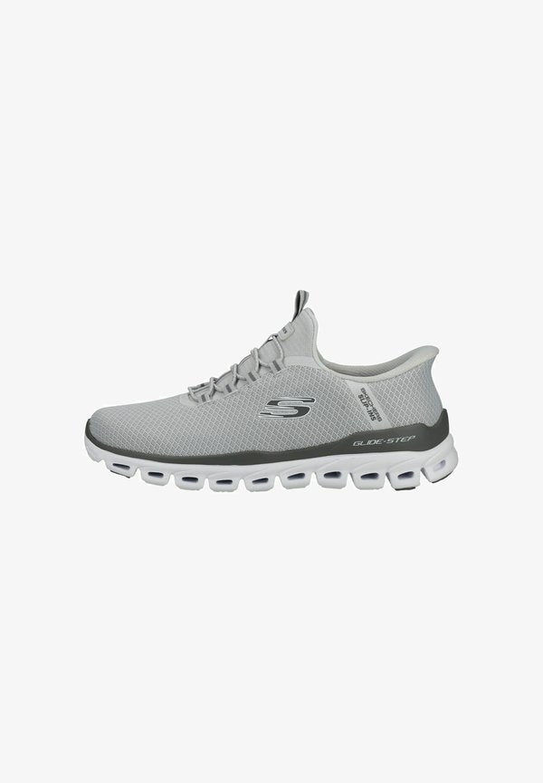 Skechers GLIDE-STEP - Slip-ons - grau ltgy