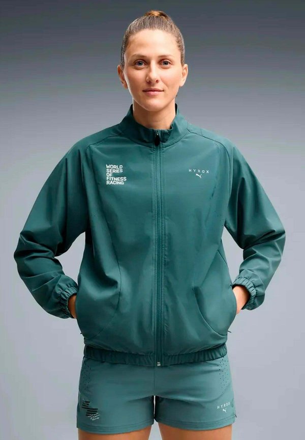 Puma LAUFJACKE HYROX PWRMODE - Running jacket - herb garden