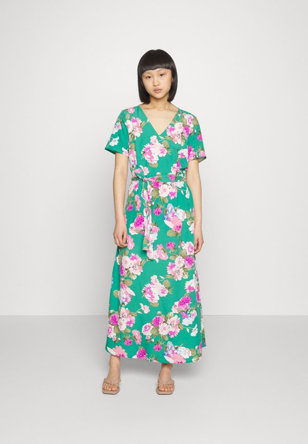 VILA Petite VIEASY V NECK MIDI DRESS