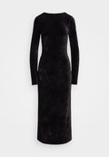 Polo Ralph Lauren VELVET SCOOPBACK DRESS