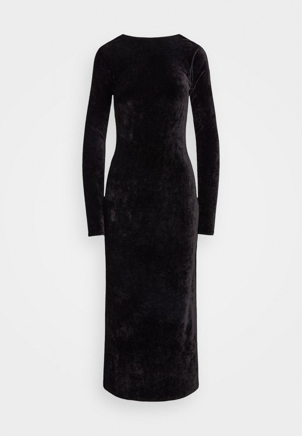 Polo Ralph Lauren VELVET SCOOPBACK DRESS