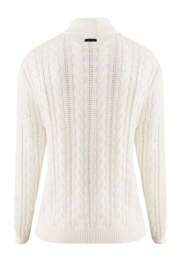 Mexx HALF-ZIP CABLE BUTTON