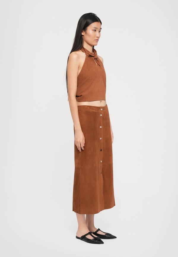 STUDIO ID TIE NECK HALTER