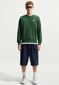 Nike Sportswear M NK CLUB FT CREW - Sweatshirt - fir white