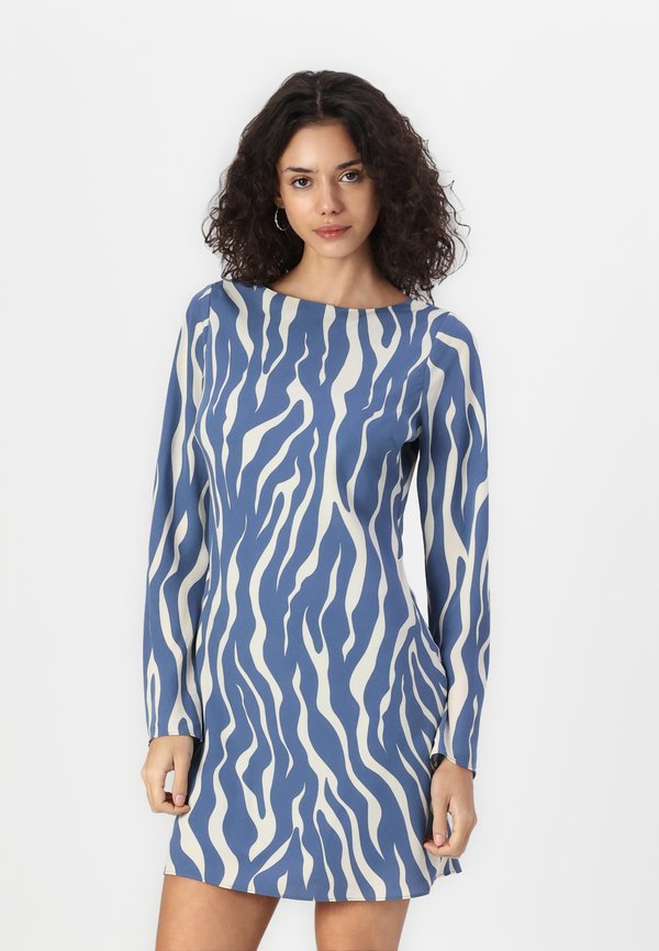 Abercrombie & Fitch Long sleeve slip mini dress