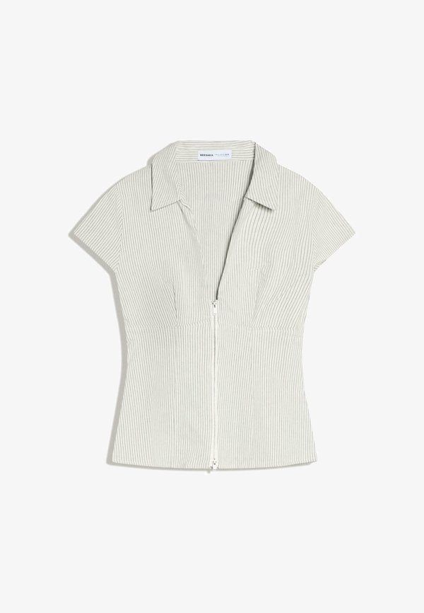 Bershka SHIRT 01268710 - Blouse - beige
