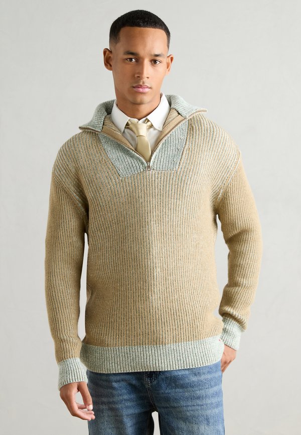 Scotch & Soda ZIP TROYER SWEATER