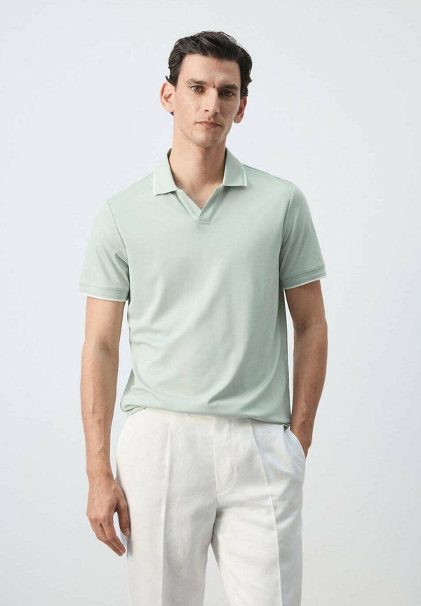 Mango ADULT - Polo shirt - light greenv