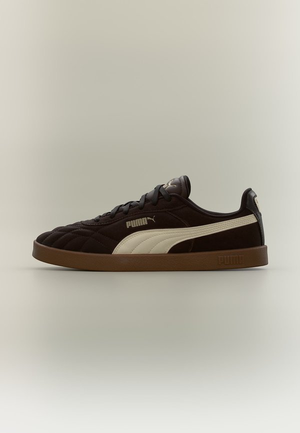Puma CLUB II INDOOR UNISEX - Trainers - chocolate fondue/alpine snow