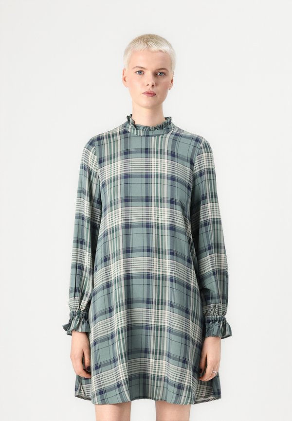 Vero Moda VMCAMILLO CHECK SHORT DRESS