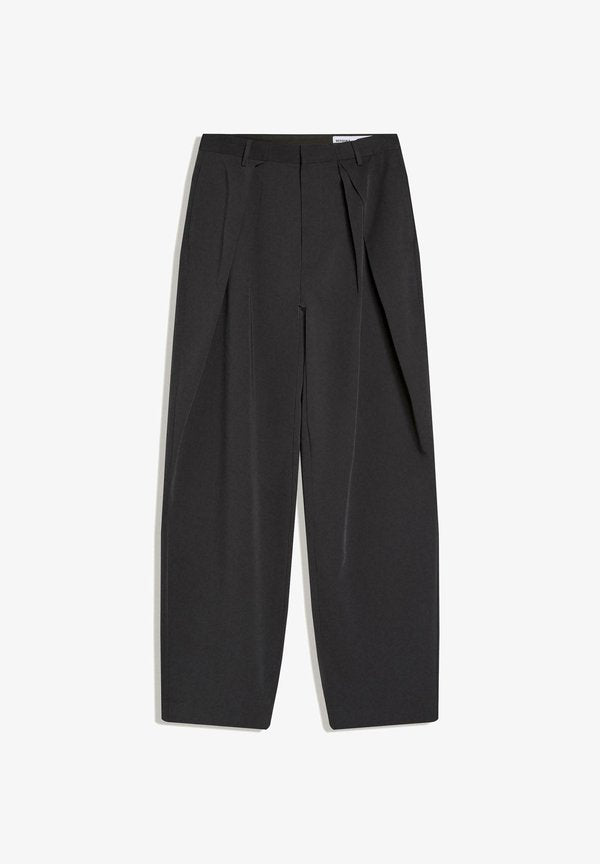 Bershka Trousers - dark grey