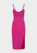 WAL G. PARTY AMBER STRAPPY MIDI