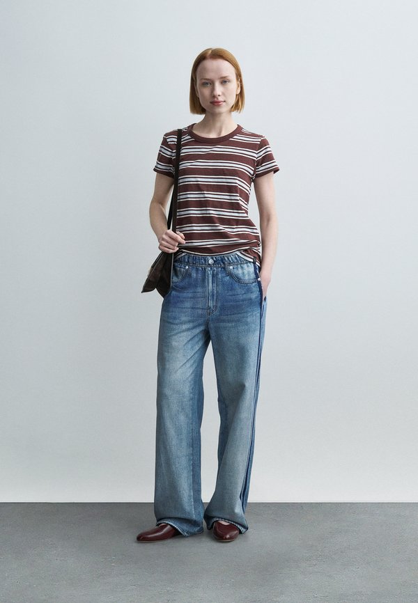 rag & bone THE SLUB STRIPED TEE
