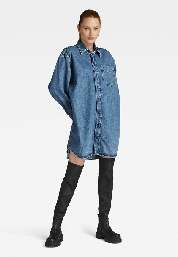 G-STAR OVERSIZED DENIM DRESS