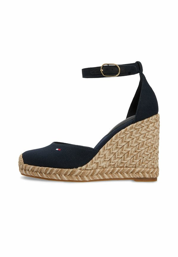 Tommy Hilfiger FLAG HIGH WEDGE ESPAD CLOSED TOE