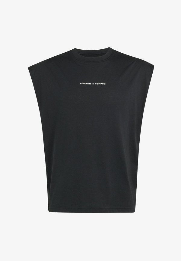 adidas Performance ADIDAS PERFORMANCE TENNIS CULTURE GRAPHIC T.SHIRT - Sports T-shirt - black