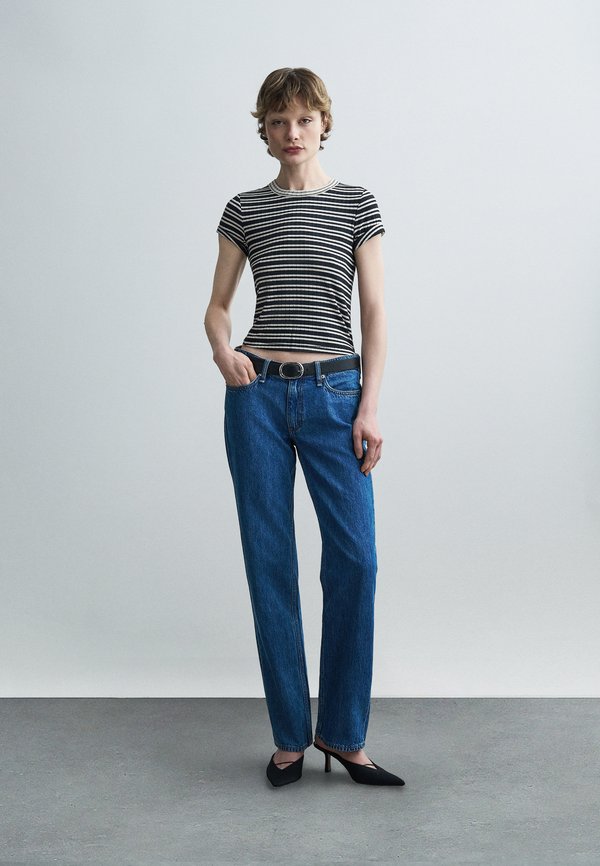 rag & bone LUCA STRIPE CONTRAST TEE