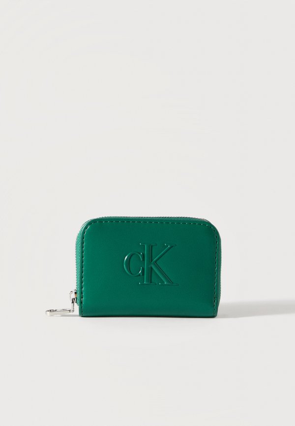 Calvin Klein BOLD MEDIUM ZIP AROUND - Wallet - enchanted forest