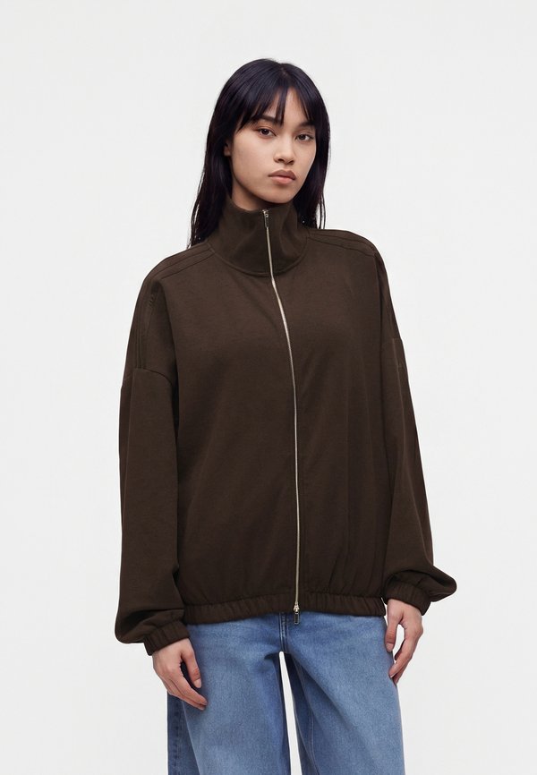 adidas Originals Zip-up sweatshirt - aurora coffee