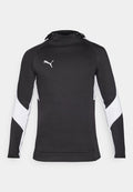 Puma HOODY - Hoodie - black/silver/white