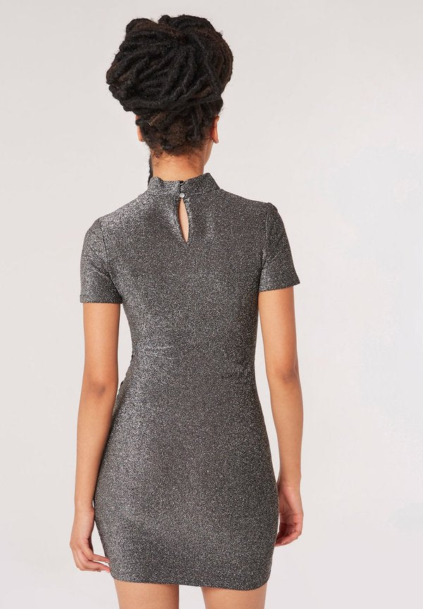 Apricot SPARKLE RUCHED WRAP