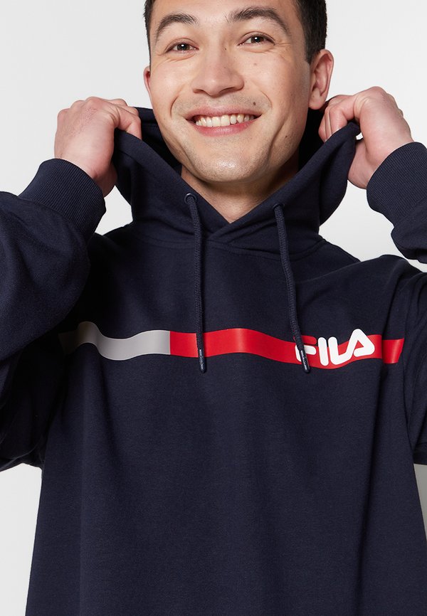 Fila SANFORD HOODY WITH BLOCK STRIPES