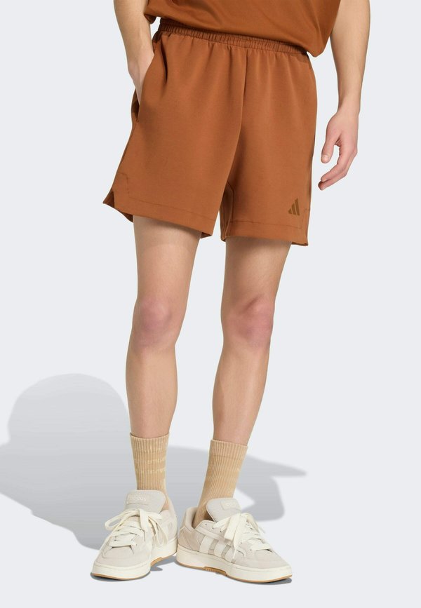 adidas Sportswear SOFT LUX - Sports shorts - dusky bronze