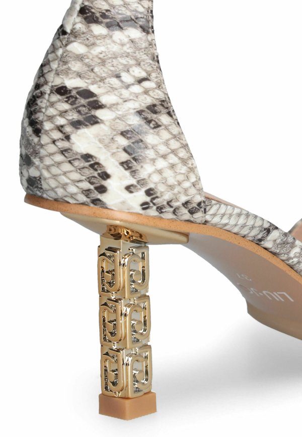 LIU JO LIU JO SANDALS WITH BRANDED HEEL