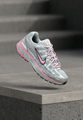 Nike Sportswear P 6000 - Trainers - pure platinum-coloured/pink rise/metallic silver-coloured/black