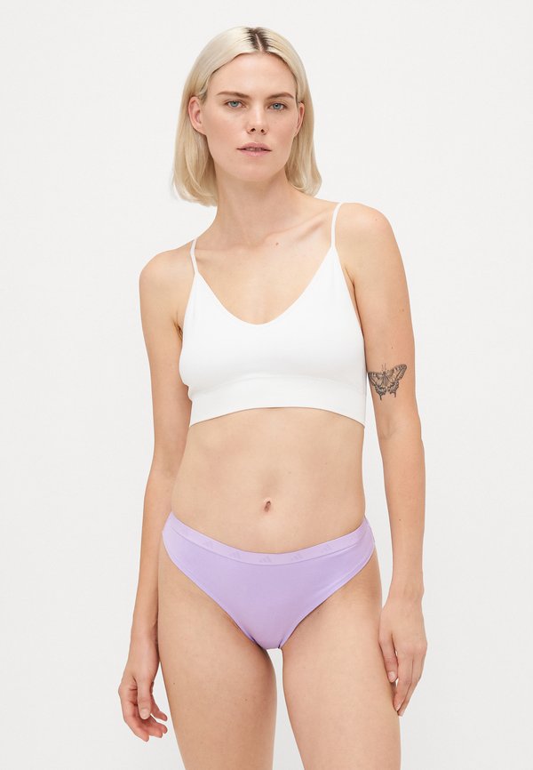 adidas Sportswear THONG 3 PACK - Thong - grey/purple/blue