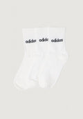 adidas Performance LINEAR CREW SOCKS CUSHIONED SOCKS UNISEX 3 PAIR PACK - Socks - white/black