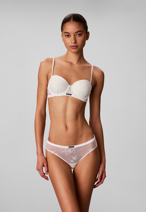 Calvin Klein CALVIN KLEIN BIKINI BRIEFS - ICON STRETCH LACE - Bikini bottoms - white