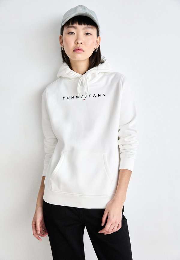 Tommy Jeans LINEAR LOGO FLEECE DRAWSTRING HOODY