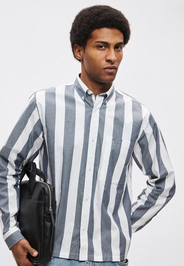 Lindbergh STRIPED CROPPED SHIRT