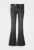 Tommy Jeans FADED LOW RISE BOOTCUT BLACK JEANS
