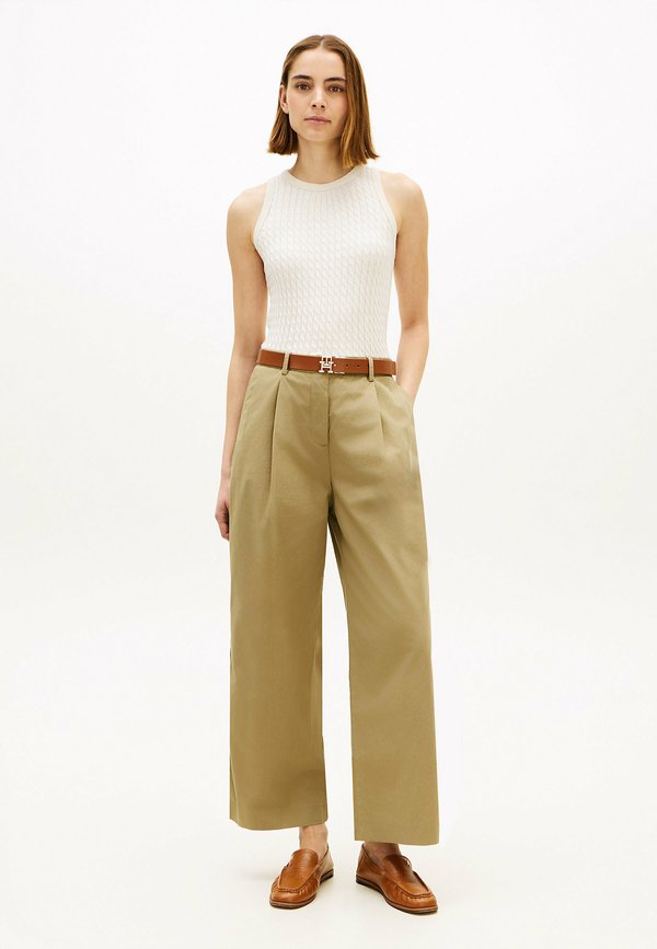 Tommy Hilfiger WASHED WIDE LEG TROUSERS