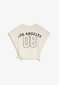 Bershka PRINT T-SHIRT - Print T-shirt - beige