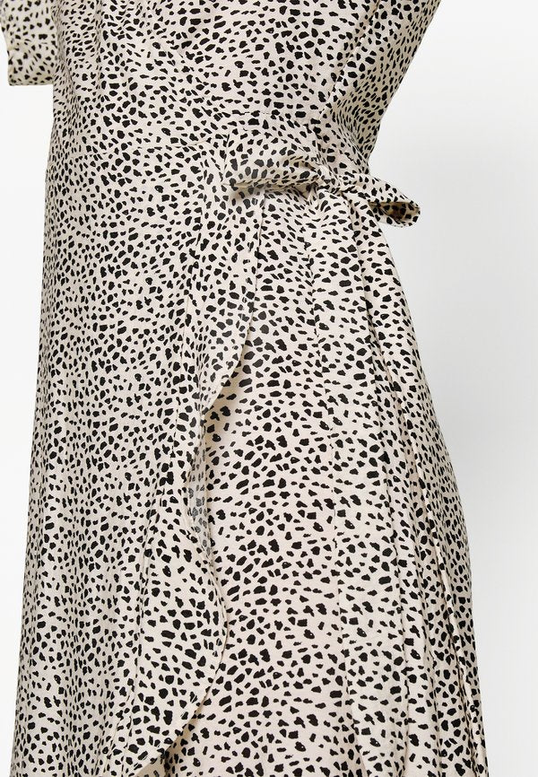 Object Tall OBJLEONORA WRAP LONG DRESS