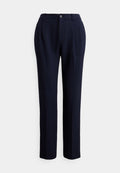 Lauren Ralph Lauren PLEATED TRICOTINE TAPERED PANT