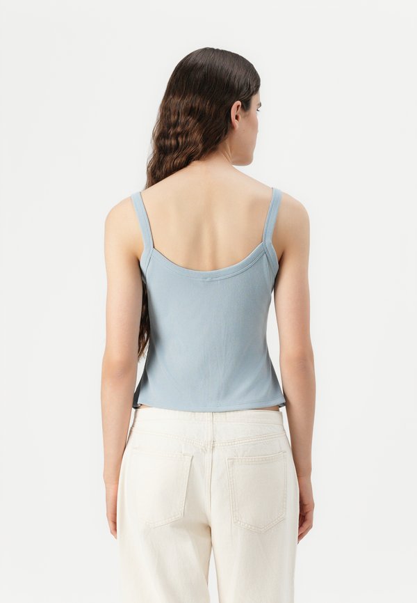 Abercrombie & Fitch BARE POWDERED BUTTON THROUGH BOY TANK