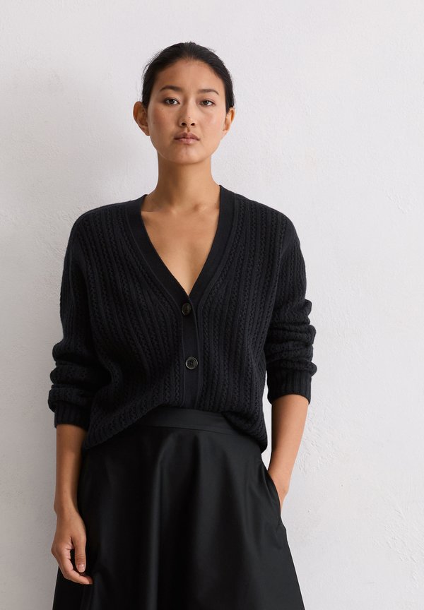 Marc O'Polo A-SHAPED, SIDE SEAM ZIPPER, ROUNDED HEM, WAISTBAND