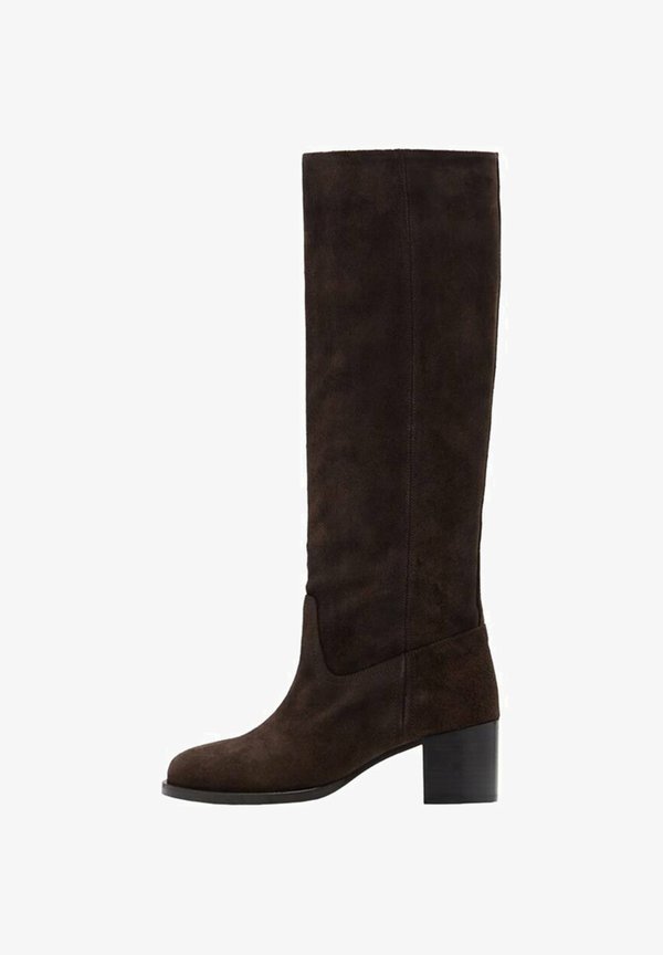 Mango Boots - chocolate