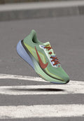 Nike Performance AIR ZOOM PEGASUS 42 SE - Road running shoes - steam/university red/frosted spruce/purple fade/tar/light lemon twist
