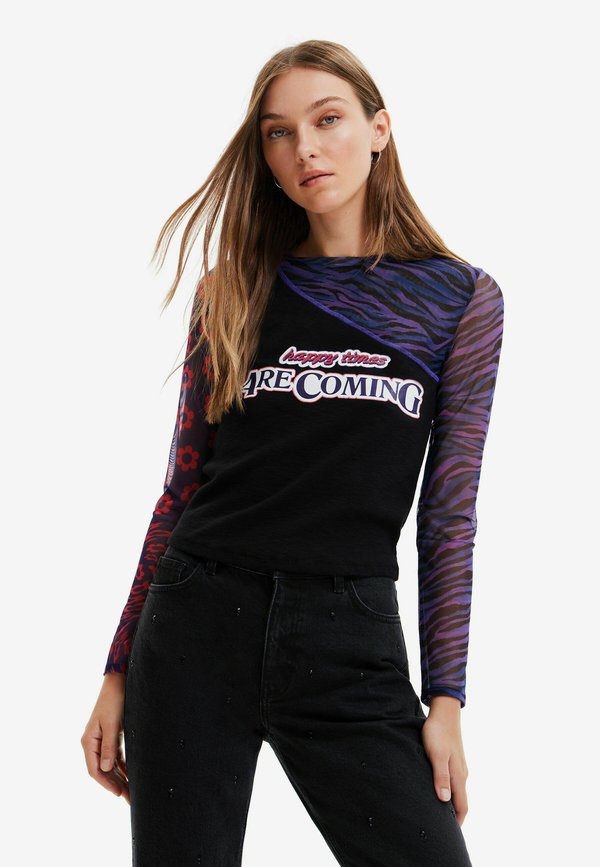 Desigual PATCHWORK TULLE WITH MESSAGE