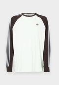 adidas Originals Long sleeved top - off-white/aurora coffee
