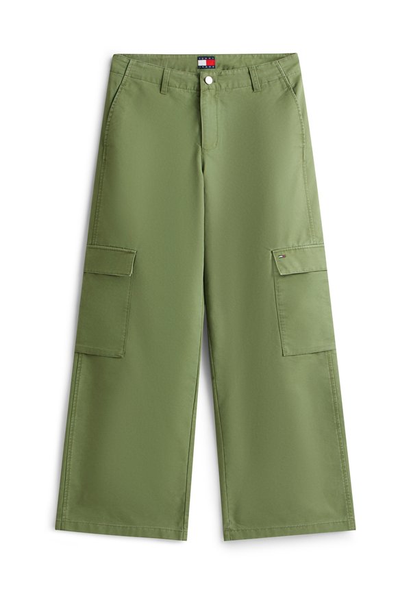 Tommy Jeans LOW RISE STRAIGHT WIDE LEG CARGO TROUSERS
