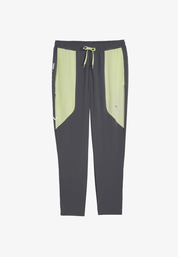 Puma Tracksuit bottoms - galactic gray-apple spritz